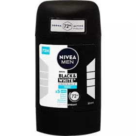 NIVEA MEN deo stift 50 ml Black&White Invisible Fresh