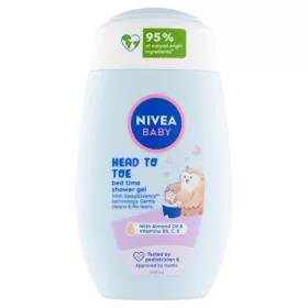 NIVEA BABY Bed Time Head to Toe Babafürdető 200 ml