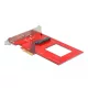 Delock PCI Express x4 kártya - 1 x belső U.3 (90071)