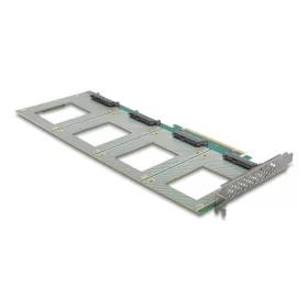   Delock PCI Express 4.0 x16 kártya - 4 x belső U.2 NVMe SFF-8639 (90169)