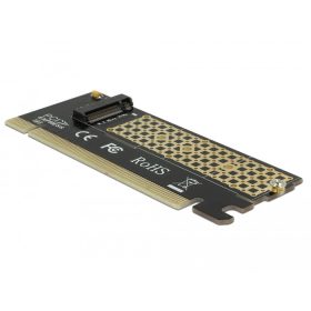   Delock PCI Express x16 kártya - 1 x NVMe M.2 Key M szerverhez