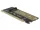 Delock PCI Express x16 kártya - 1 x NVMe M.2 Key M szerverhez