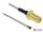 Delock Antenna kábel SMA anya válaszfali csatlakozóval apa MHF  4 -dugó 0.81 50 cm menethossz 10 mm