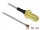 Delock Antenna kábel SMA anya válaszfali csatlakozóval apa MHF  4L -dugó 1.37 50 cm menethossz 10 mm