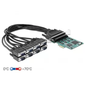   Delock PCI Express Kártya > 8 x RS-232 soros csatlakozó (90411)