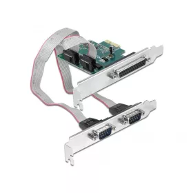   Delock PCI Express-kártya > 2 x Soros RS-232 + 1 x Párhuzamos IEEE1284
