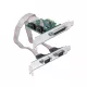 Delock PCI Express-kártya > 2 x Soros RS-232 + 1 x Párhuzamos IEEE1284