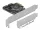 DeLock 2x SATA bővítő kártya PCI-E (90431)