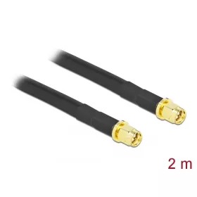   Delock Antennakábel, SMA-dugó apa SMA-dugó, LMR/CFD300 2 m low loss