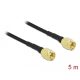 Delock Antennakábel SMA-dugó - SMA-dugó LMR/CFD100, 5 m low loss