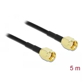   Delock Antennakábel RP-SMA-dugó - RP-SMA-dugó LMR/CFD100, 5 m low loss