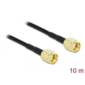   Delock antenna kábel RP-SMA-dugó - RP-SMA-dugó LMR/CFD100 10m (90475)
