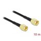 Delock antenna kábel RP-SMA-dugó - RP-SMA-dugó LMR/CFD100 10m (90475)