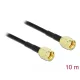 Delock antenna kábel RP-SMA-dugó - RP-SMA-dugó LMR/CFD100 10m (90475)