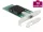 Delock PCI Express Kártya > 1 x SFP+ bővítőhely 10 Gigabit LAN