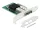 Delock PCI Express x4 kártya - 2 x SFP bővítőhely Gigabit LAN (90480)