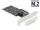 Delock 3 SATA port és 2 M.2 B kulcsos csatlakozó PCI Express x4 Kártya - alacsony profilú formaténye (90499)