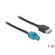 Delock Kábel HSD Z hüvely - A-típusú USB 2.0 hüvely 1 m