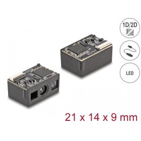   Delock Vonalkód olvasó modul 1D és 2D - német típus (90603)