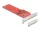 Delock PCI Express x8 kártya - 2 x belső NVMe M.2 Key M 110 mm - elágazás - alacsony profilú