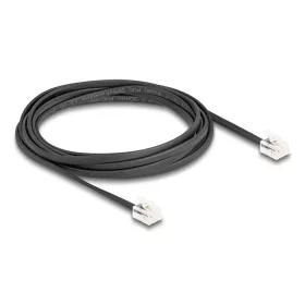 Delock Telefon kábel RJ11 apa - RJ11 apa fekete 2 m (90618)