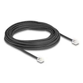 Delock Telefon kábel RJ11 apa - RJ11 apa fekete 5 m (90620)