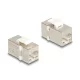 Delock Keystone modul, RJ45-aljzat - RJ45-aljzat, Cat.6 FTP (90637)
