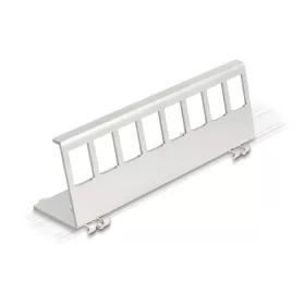   Delock Keystone fém rögzítőelem 8 porton DIN-sínhez (90657)