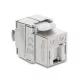 Delock Keystone modul RJ45 aljzat   LSA Cat.6A, árnyékolt, szerszám nélküli, porvédő fedéllel