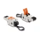 Delock RJ45 dugó kattanózáras rögzítéssel, 2 pólusú (+/-), szerszám nélküli