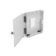 Delock Optikai szálas fali doboz 4 x SC Simplex vagy LC Duplex adapterhez, fémburkolatos