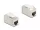 Delock Keystone modul összekötő RJ45 aljzat RJ45 aljzat, Cat.6A árnyékolt