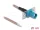 Delock Antenna kábel FAKRA Z anya   nyílt kábelek RG-316 20 cm 2 előrelyukasztott nyílással