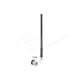 Delock WiFi 5,8 GHz antenna N apa 7 dBi mindenirányú acél rugóval, fekete kültéri