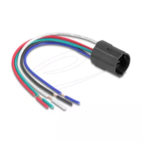   Delock Foglalat 16 mm-es 5 tűs Nyomó Gomb vagy Kapcsoló (90793)