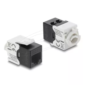   Delock Keystone Modul RJ45 anya - LSA Cat.6 UTP lezáró füllel és kábel rögzítő nélkül