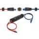 Delock Kábel csatlakoztató RJ45 anya - RJ45 anya Cat.7 M23 cérnával IP68 por és vízhatlan