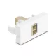 Delock Easy 45 Modul LC Duplex anya LC Duplex anya fehér/bézs