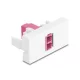 Delock Easy 45 Modul LC Duplex anya LC Duplex anya fehér / lila