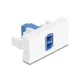 Delock Easy 45 Modul LC Duplex anya LC Duplex anya fehér/kék