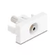 Delock Easy 45 Modul sztereo jack anya 3,5 mm 3 tűs - Sztereo jack anya 3,5 mm 3 tűs fehér