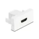 Delock Easy 45 modul HDMI anya HDMI anya 4K 60 Hz fehér