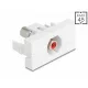 Delock Easy 45 modul RCA anya RCA anya piros/fehér