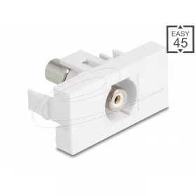 Delock Easy 45 modul RCA anya RCA anya fehér/fehér