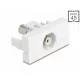 Delock Easy 45 modul RCA anya RCA anya fehér/fehér