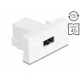 Delock Easy 45 modul EASY-USB 2.0 típusú anya - EASY-USB Type-A anya fehér