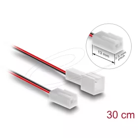 Delock Ventilátor bővítő kábel apa - anya 2 tűs 30 cm