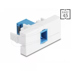   Delock Easy 45 modul SC Simplex anya SC Simplex anya lézeres védelemmel ellátott belső kék/fehér flippel
