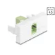 Delock Easy 45 Modul SC Simplex anya - SC Simplex anya limezöld / fehér