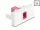 Delock Easy 45 Modul SC Simplex anya - SC Simplex anya lila / fehér